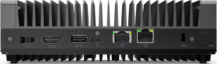 Lenovo ThinkEdge SE30, Raven Black, Celeron 6305E, 8GB RAM, 256GB SSD, DE
