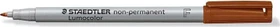 Staedtler Lumocolor 316 non-permanent braun