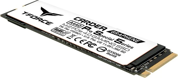 TeamGroup T-Force Cardea Graphene A440 Pro Special 5eries 4TB, M.2 2280 / M-Key / PCIe 4.0 x4, Kühlkörper