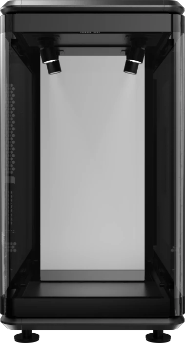 Cooler Master MasterFrame 360 Panorama, schwarz, Glasfenster
