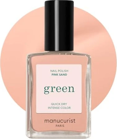 Manucurist Green Nagellack pink sand, 15ml