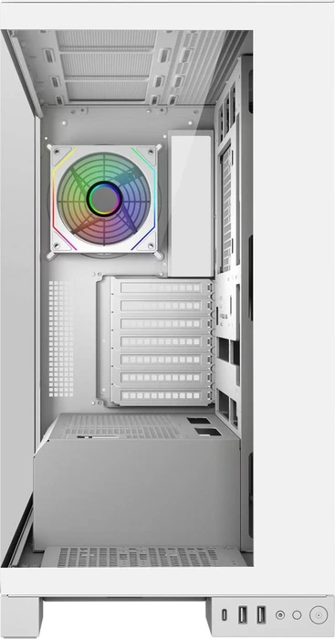 FSP M540 White, Glasfenster