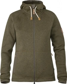 Fjällräven Övik Fleece Hoodie Funktionsjacke tarmac (Damen)