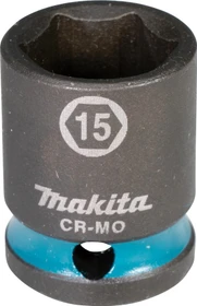 Makita Impact Black Außensechskant Steckschlüssel 3/8", 15x28mm