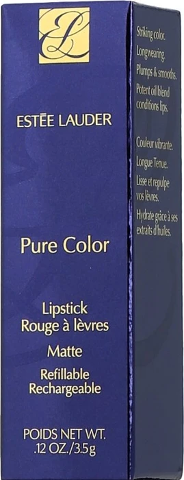 Estée Lauder Pure Color Matte Lippenstift nachfüllbar 606 red ego, 3.5g
