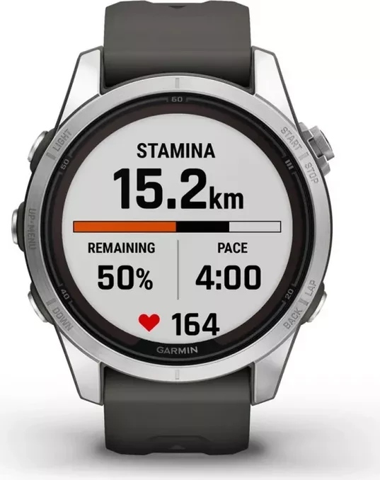 Garmin Fenix 7S Pro Solar graphit