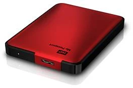 Western Digital WD My Passport rot 1TB, USB 3.0 Micro-B