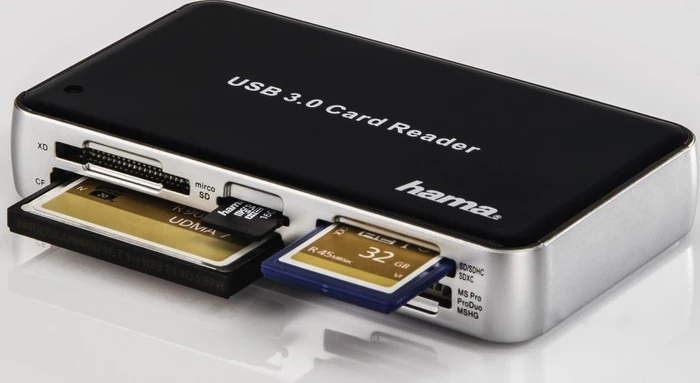 Hama All in One Multi-Slot-Cardreader, USB 3.0 Micro-B [Buchse]