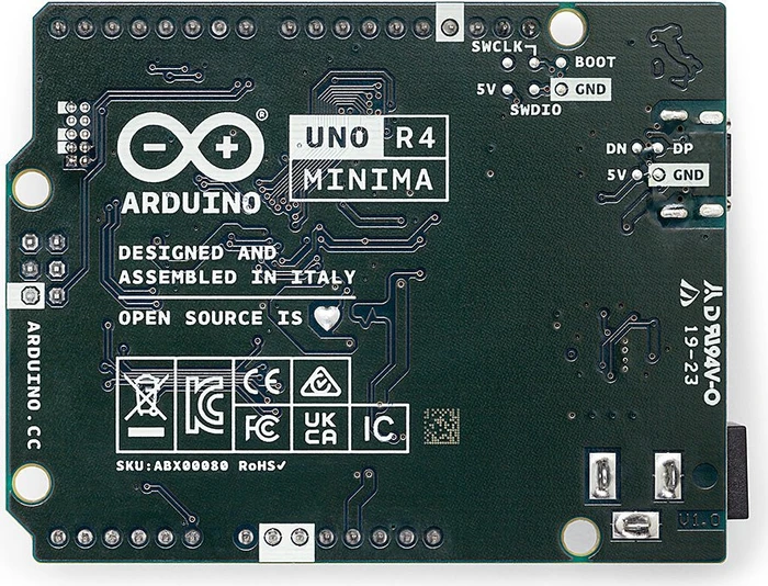 Arduino Uno Rev.4 SMD, Minima