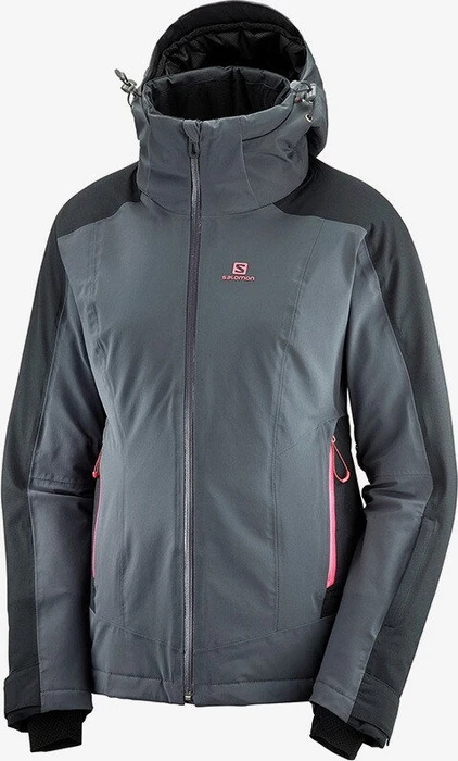 Salomon Brilliant Skijacke ebony/black (Damen)