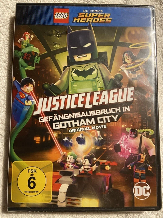 LEGO DC Comics Super Heroes: Justice League - Gefängnisausbruch in Gotham City (DVD)
