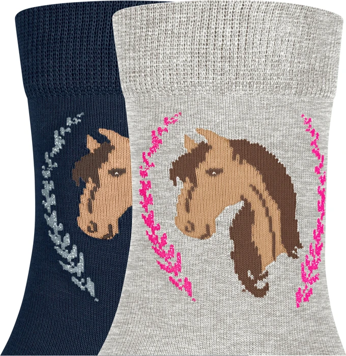 Falke Horse Socken sortiment, 2 Paare (Junior)