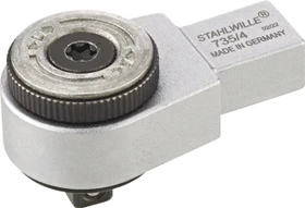 Stahlwille 735/4 Feinzahn Einsteck-Ratsche Steckschlüssel-Adapter 9x12mm, 1/4"