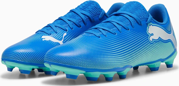 Puma Future 7 Play FG/AG hyperlink blue/mint/puma white (Herren)