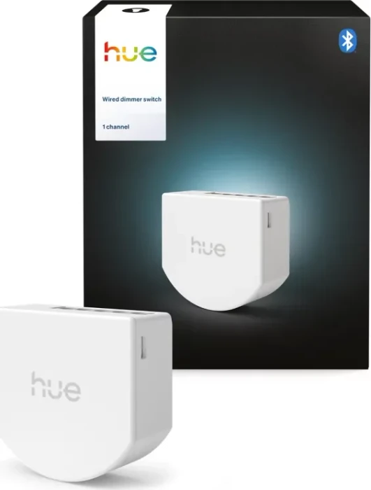 Philips Hue Wired Dimmer Switch Kabelgebundener Dimmschalter 1-fach, Dimmaktor