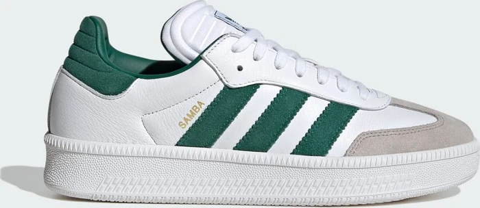 adidas Samba XLG cloud white/collegiate green/clear granite