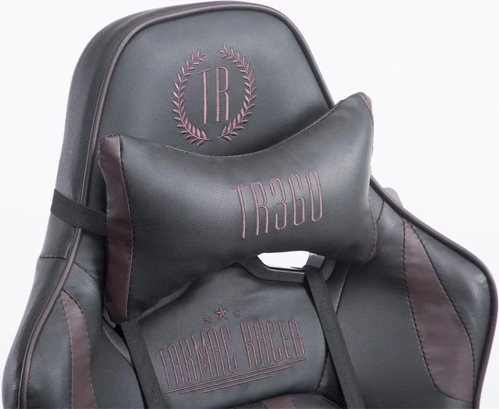 CLP Racing Limit V2 Kunstleder Gamingstuhl, schwarz/braun