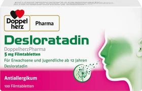 Doppelherz Desloratadin 5mg Filmtabletten, 100 Stück