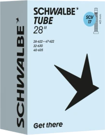 Schwalbe SCV 17 40mm 28" Schlauch