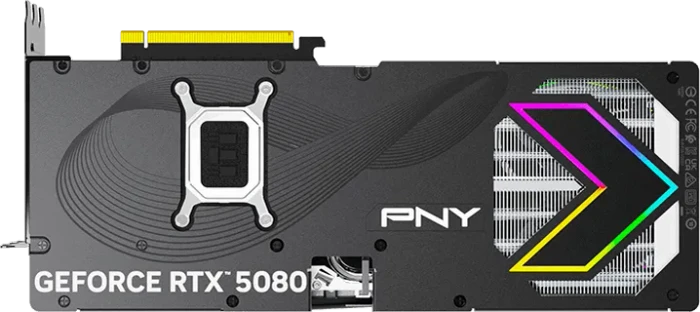 PNY GeForce RTX 5080 ARGB Epic-X RGB Overclocked Triple Fan, 16GB GDDR7, HDMI, 3x DP