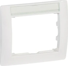 Legrand Galea Life Rahmen 1-fach, ultraweiß