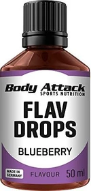 Body Attack Flav Drops Blueberry 50ml