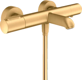 Hansgrohe Axor Citterio M Wannenthermostat Aufputz brushed brass