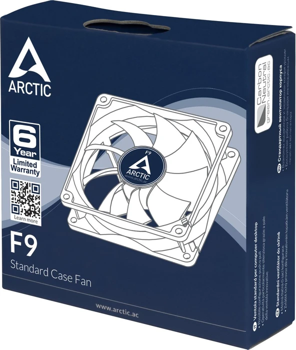 ARCTIC F9 weiß/schwarz, 92mm