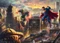 Schmidt Spiele Thomas Kinkade DC Comics Superman Man of Steel Vorschaubild
