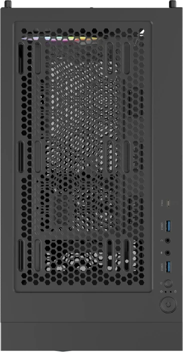 Genesis Diaxid 605 ARGB, schwarz, Glasfenster