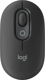 Logitech POP Wireless Mouse, Graphite, Logi Bolt, USB/Bluetooth (910-007412)