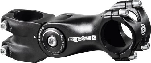 Ergotec Octopus 2 Ahead 31.8mm/28.6mm 0° - +60° Vorbau 105mm schwarz sandgestrahlt