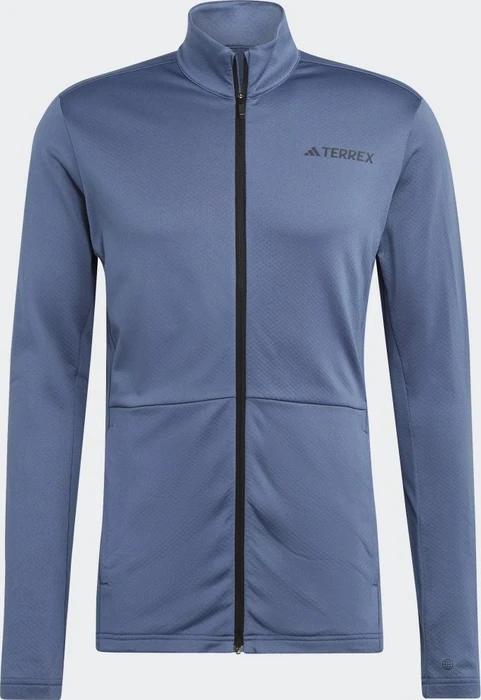 adidas Terrex Multi Full-Zip Fleece Jacke wonder steel (Herren)