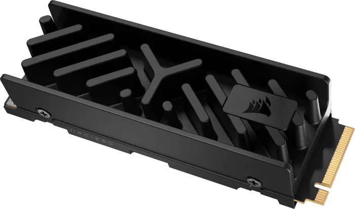 Corsair Force Series MP700 ELITE 2TB, M.2 2280 / M-Key / PCIe 5.0 x4, Kühlkörper