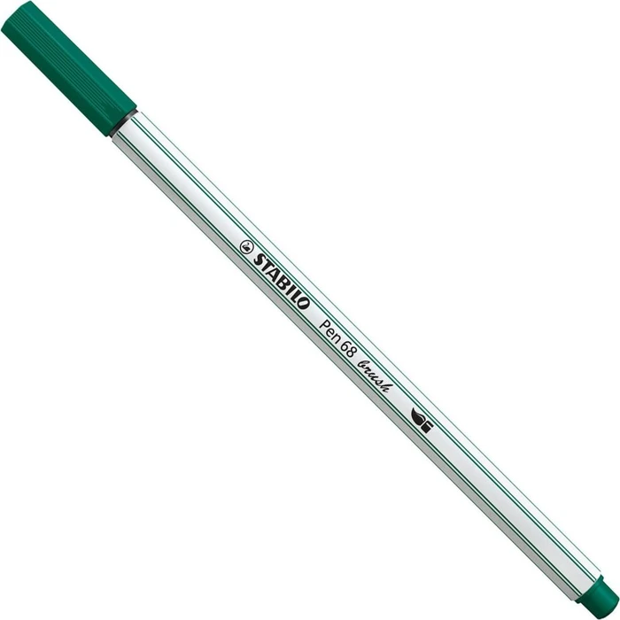 STABILO Pen 68 brush blaugrün