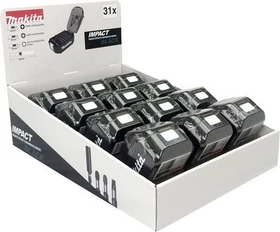 Makita Impact Bitset, 31-tlg. 12 Stück