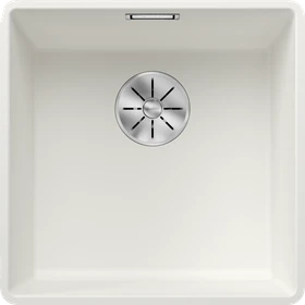 Blanco Subline 400-F InFino Becken mittig weiß