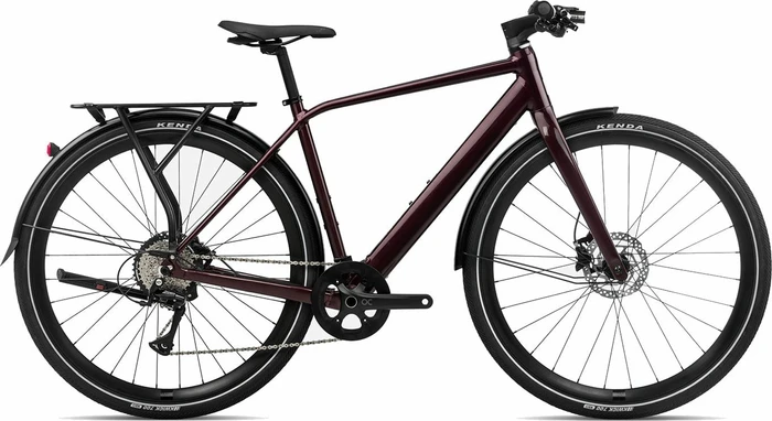 Orbea Vibe H30 EQ metallic burgundy red Modell 2024