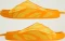 adidas by Stella McCartney Badeschlappe crew orange/signal green (Damen) Vorschaubild