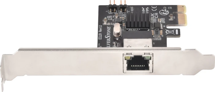 SilverStone ECL01 2.5G PCI-Express-Netzwerkkarte LAN-Adapter, RJ-45, PCIe 2.0 x1
