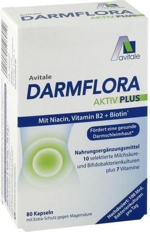 Darmflora Aktiv Plus Kapseln, 80 St