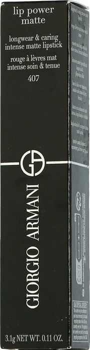 Giorgio Armani Lip Power Lippenstift 407 passionate, 3g