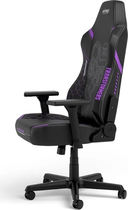 Nitro Concepts X1000 Transformers Decepticons Edition Gamingstuhl, schwarz/violett