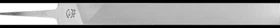 Pferd 1112 250 H1 Flachstumpffeile, 250mm
