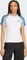 adidas Adicolor 3-Streifen Raglan Slim T-Shirt kurzarm white/ash blue (Damen) Vorschaubild