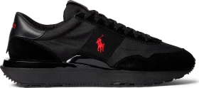 Polo Ralph Lauren Train 89 Suede triple black/red pb