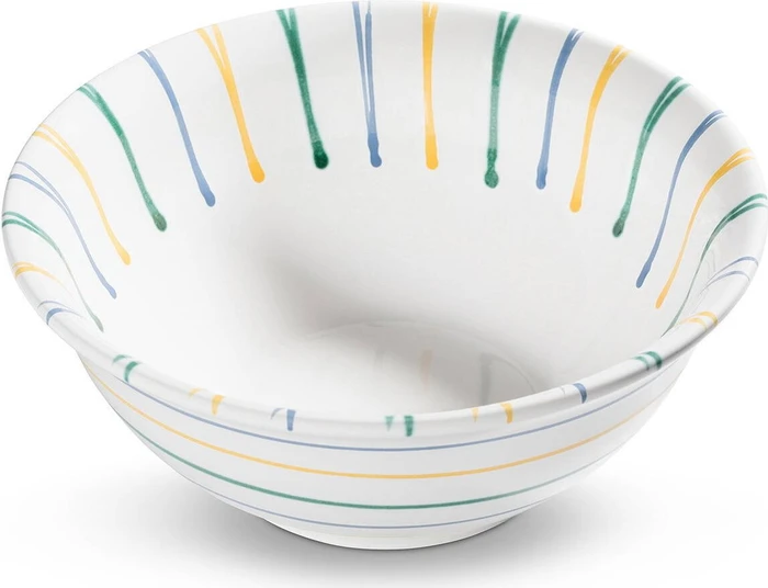 Gmundner Keramik Buntgeflammt Salatschüssel 26cm