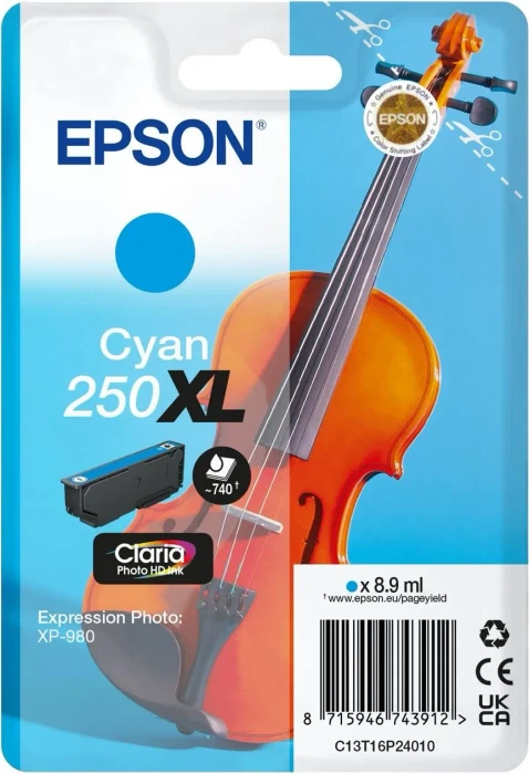 Epson Tinte 250XL cyan