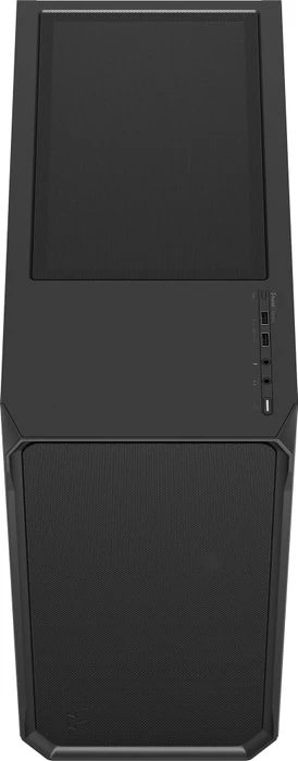 Fractal Design Focus 2, schwarz, Glasfenster