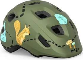 MET Hooray Kinderhelm green forest/matt